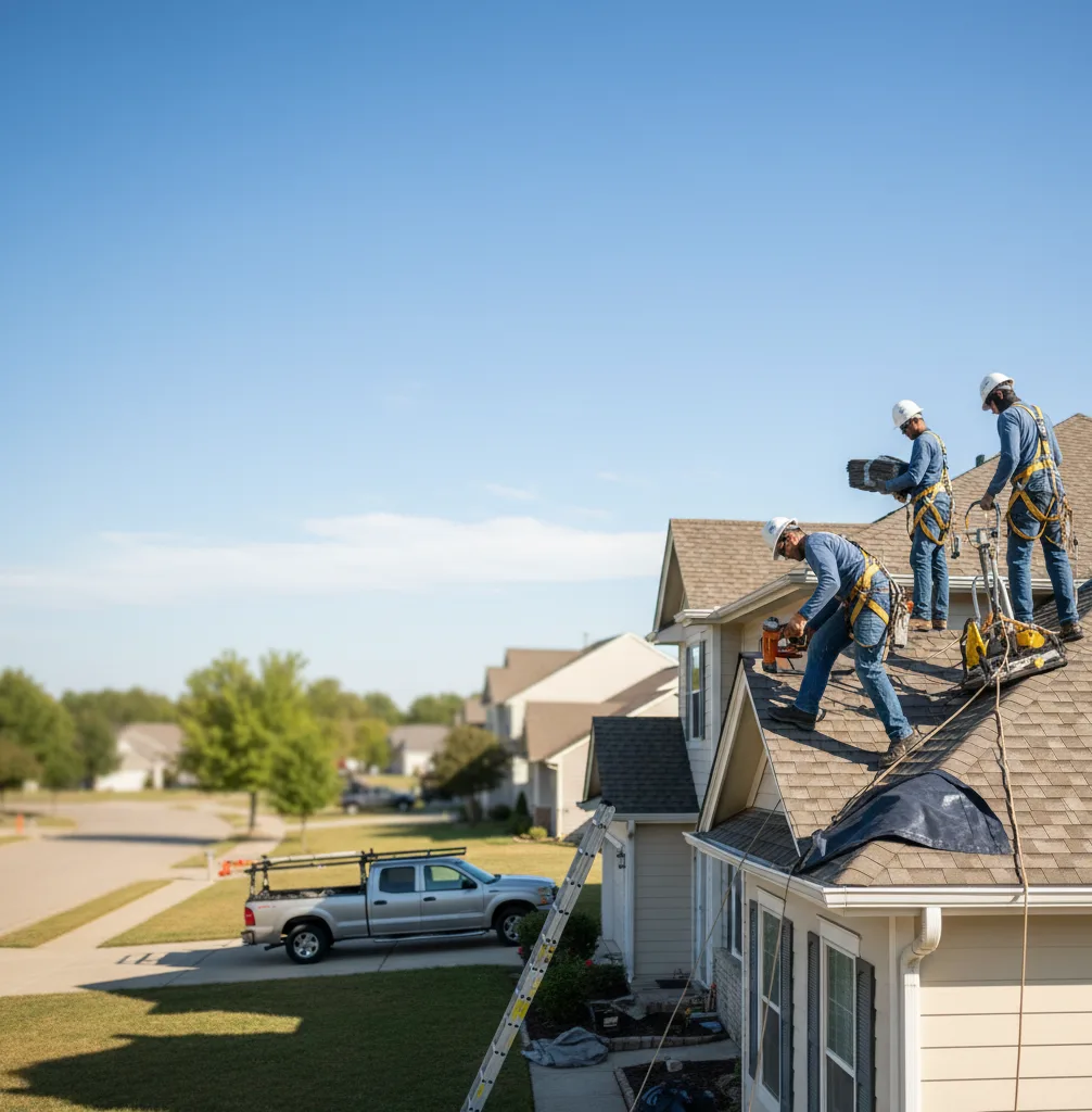 Commercial Roof Repair in Commiskey, IN